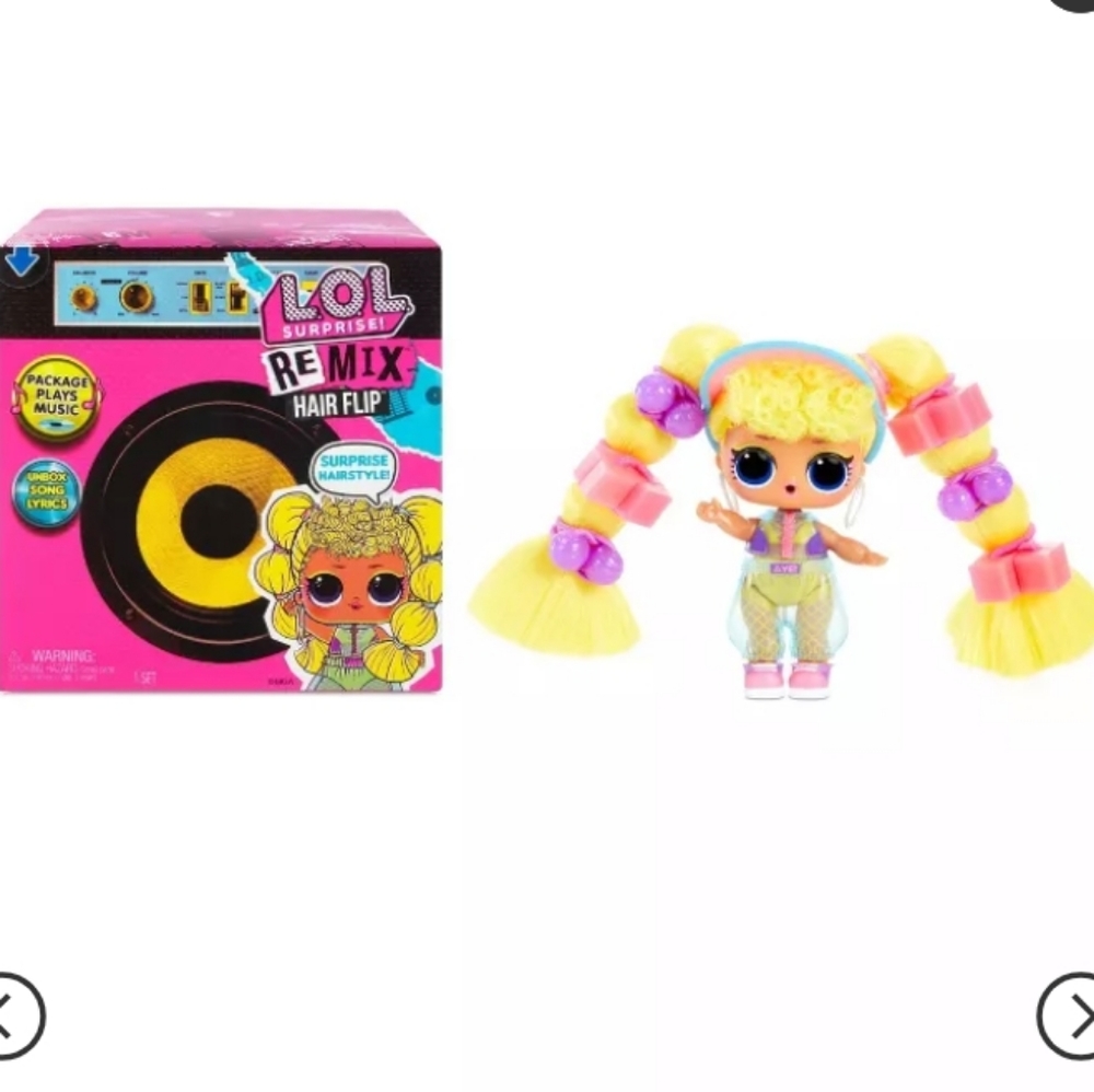 Lol surprise remix hair flip